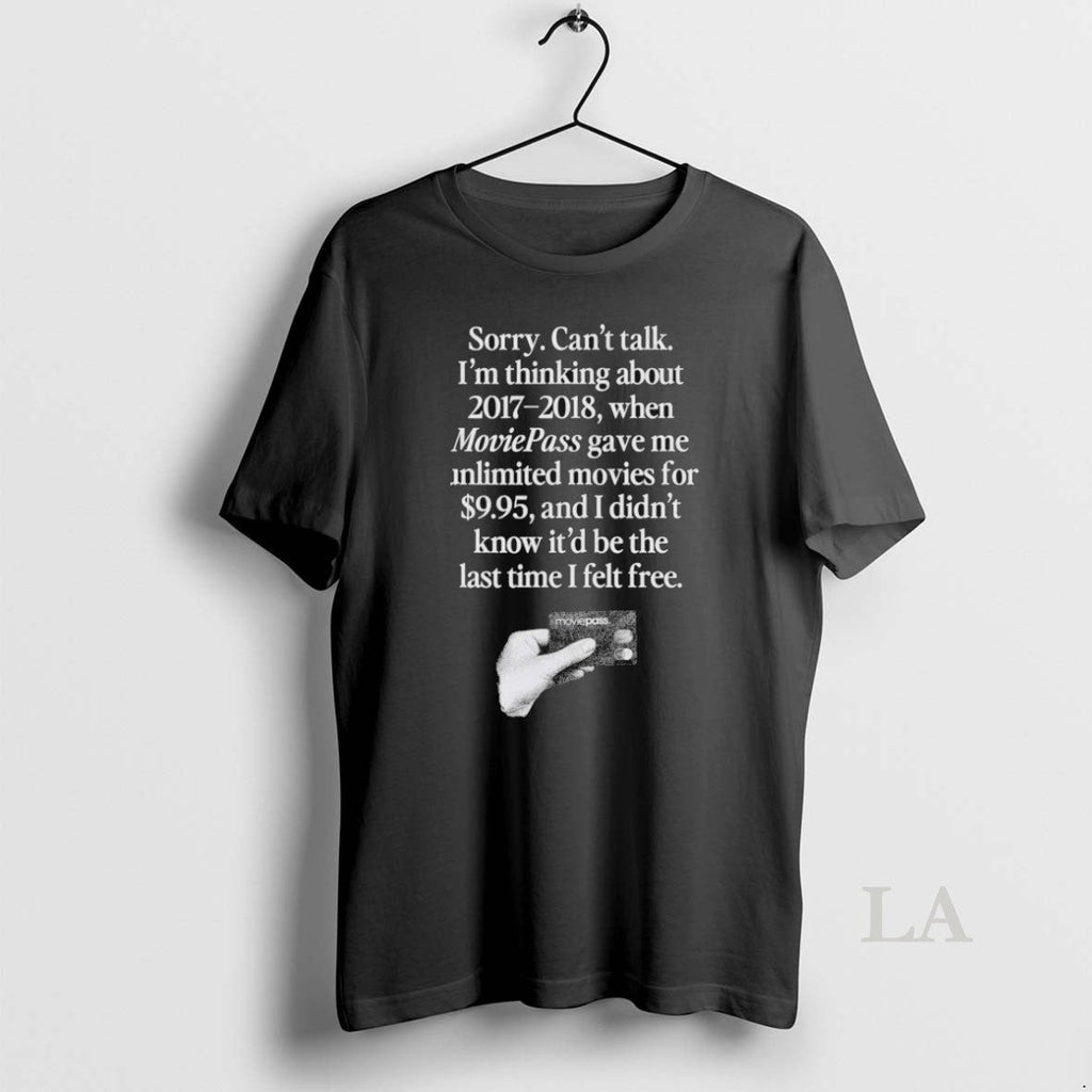 Original Sorry Cant Talk Im Thinking 2017 2018 - Adult & Kids T-Shirts, Sweatshirts & Hoodies apparel design preview 1