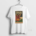 Original Spain Support Palestine - Adult & Kids T-Shirts, Sweatshirts & Hoodies apparel design preview 1
