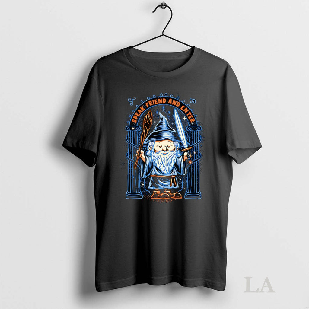Original Speak Friend And Enter - Adult & Kids T-Shirts, Sweatshirts & Hoodies apparel design preview 1