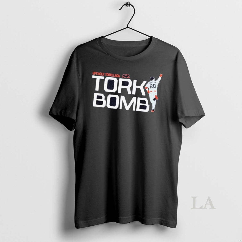 Original Spencer Torkelson Tork Bomb Signature - Adult & Kids T-Shirts, Sweatshirts & Hoodies apparel design preview 1