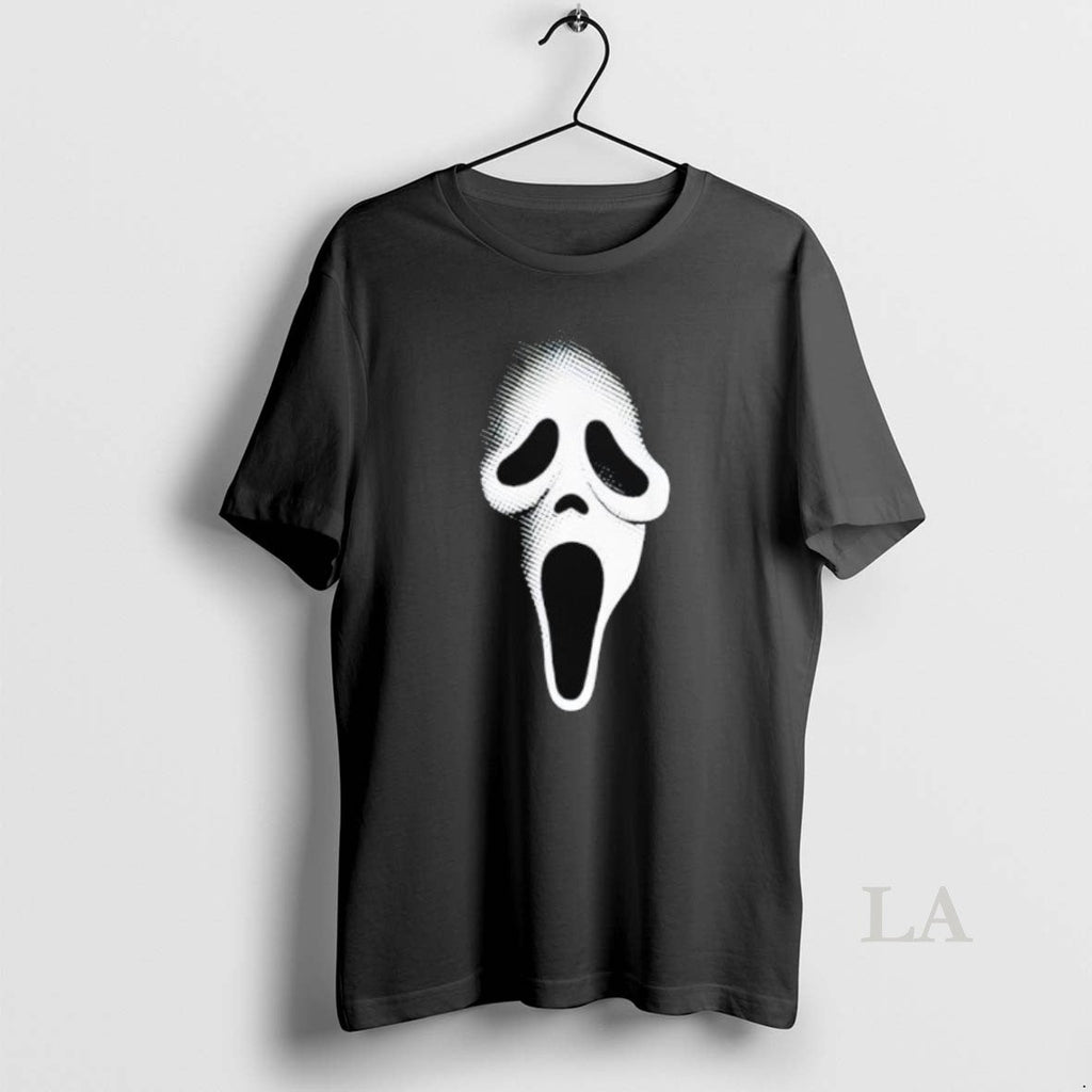 Original Spooky Scary Ghost Face Horror Party Mask - Adult & Kids T-Shirts, Sweatshirts & Hoodies apparel design preview 1