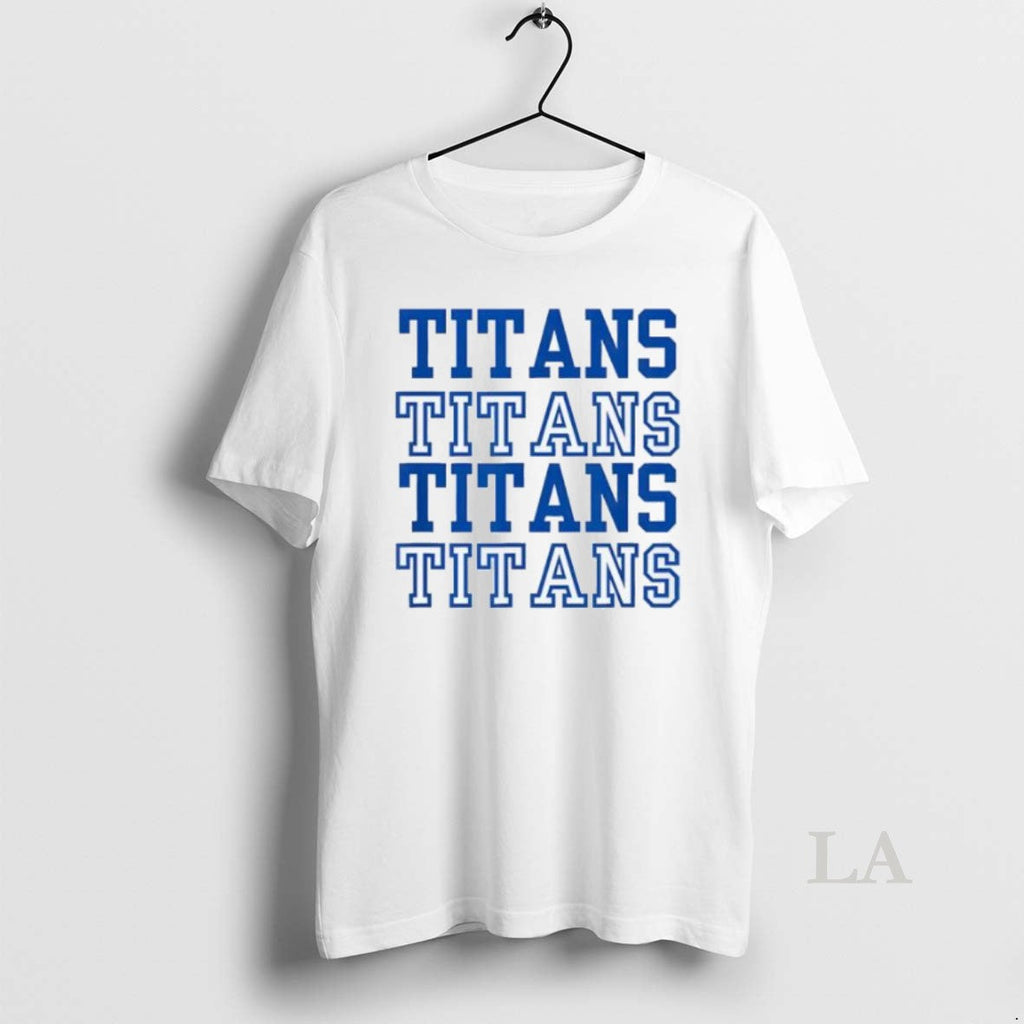 Original Stacked Text Volleyball Team Titans - Adult & Kids T-Shirts, Sweatshirts & Hoodies apparel design preview 1