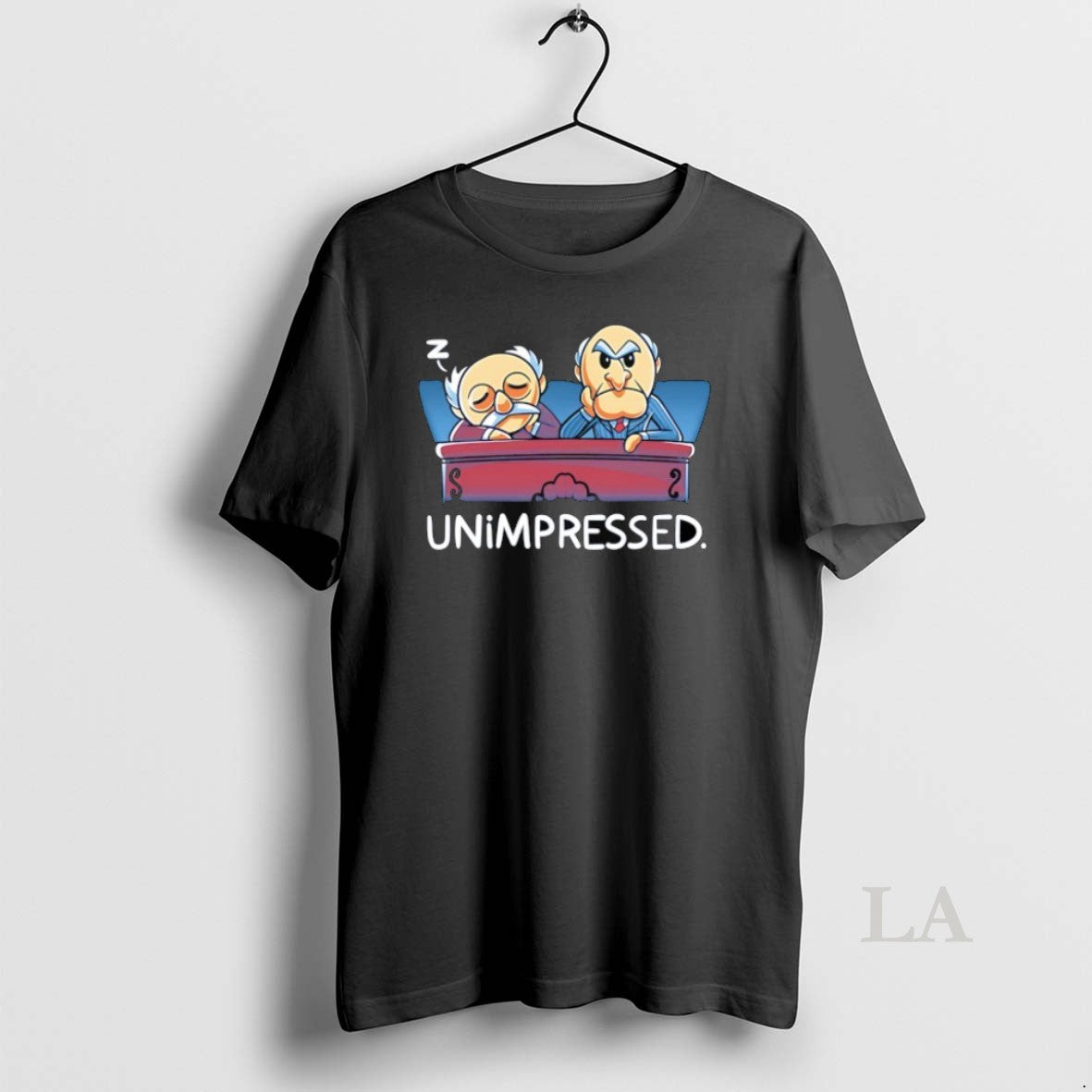 Original Statler And Waldorf Unimpressed - Adult & Kids T-Shirts, Sweatshirts & Hoodies apparel design preview 1