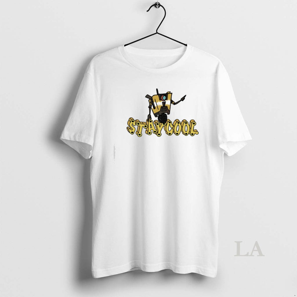 Original Stay Cool Borderlands Claptrap - Adult & Kids T-Shirts, Sweatshirts & Hoodies apparel design preview 1
