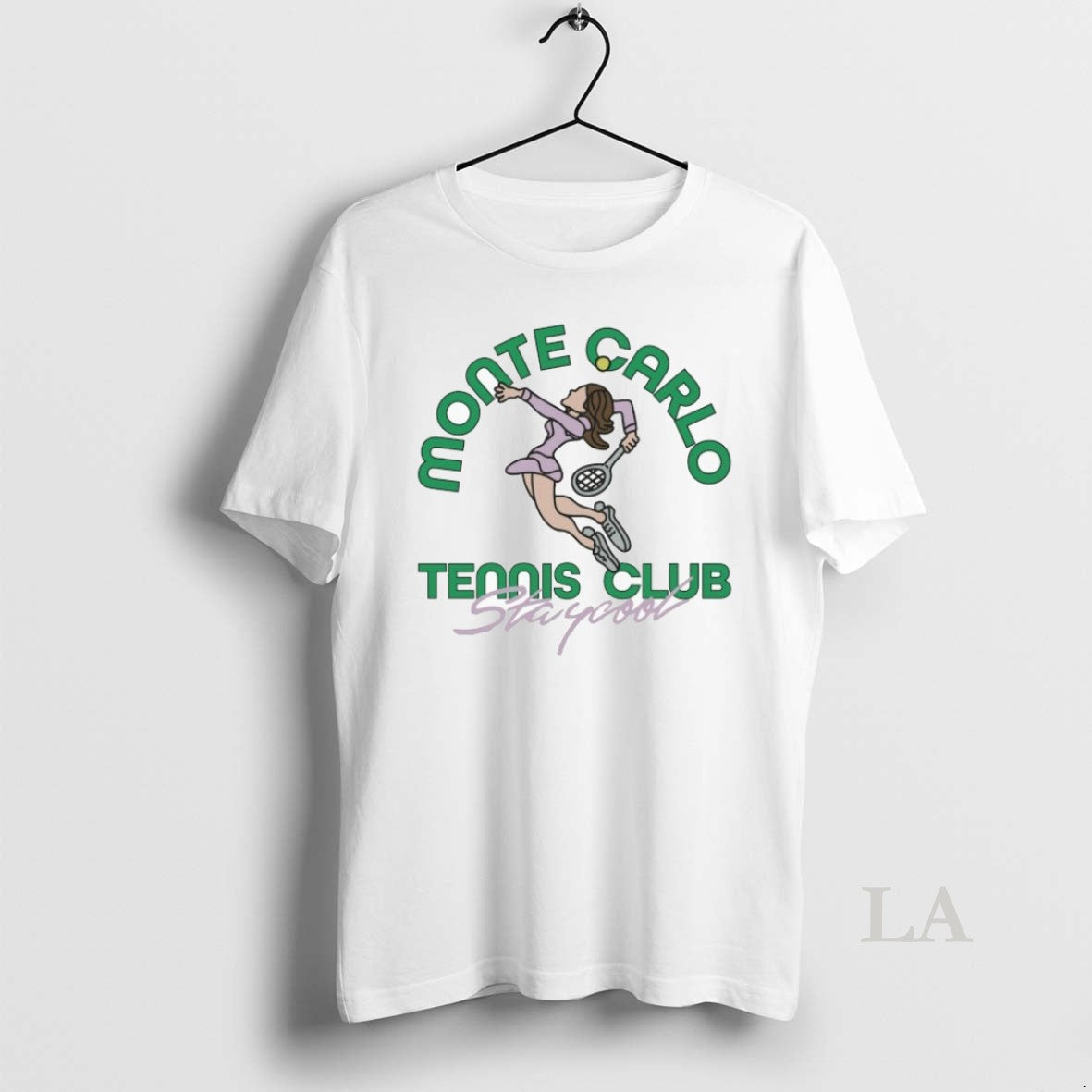 Original Staycool Monte Carlo Tennis - Adult & Kids T-Shirts, Sweatshirts & Hoodies apparel design preview 1