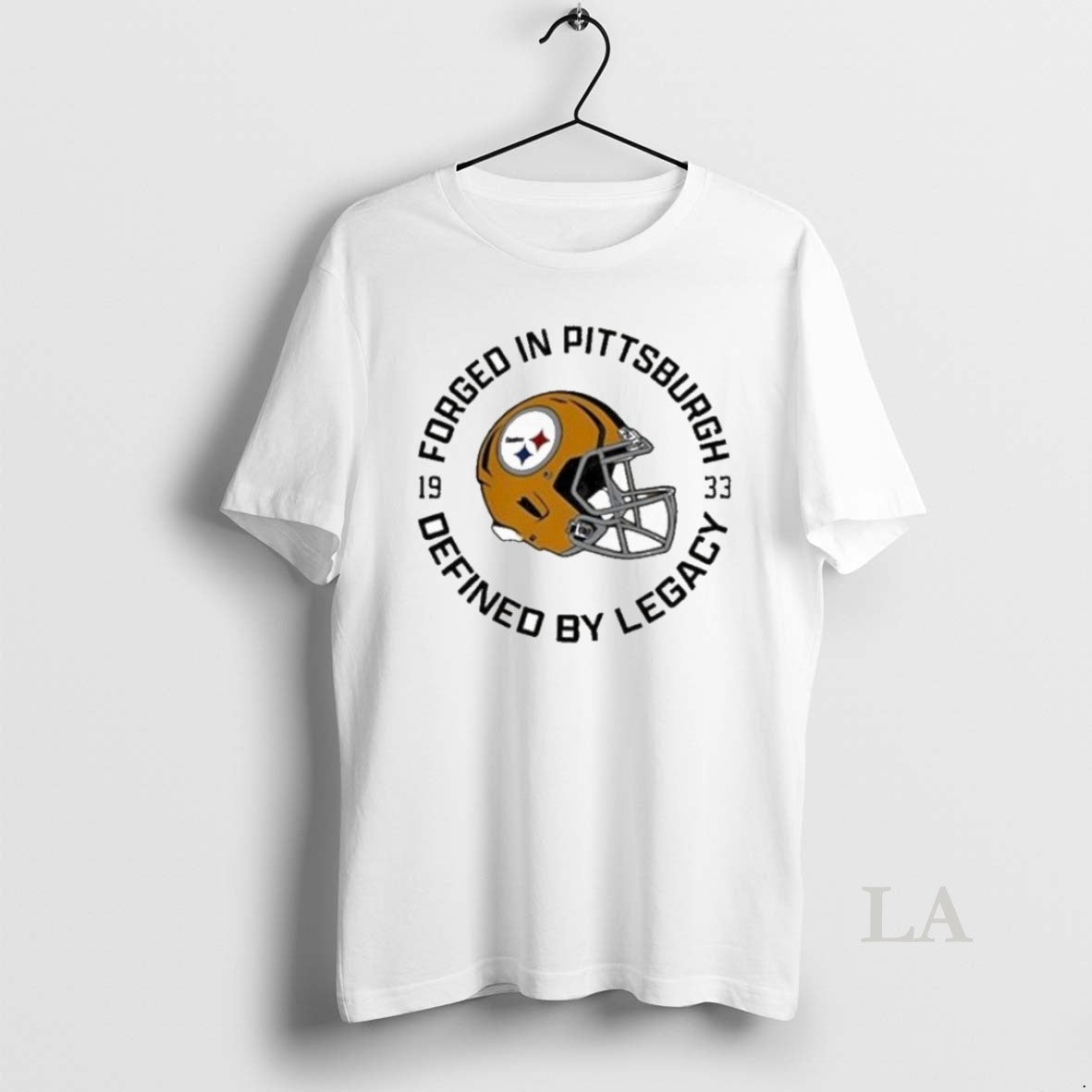Original Steelers Steel City Legacy Est 1933 Helmet - Adult & Kids T-Shirts, Sweatshirts & Hoodies apparel design preview 1
