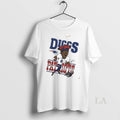 Original Stefon Diggs Superstar Shout Caricature - Adult & Kids T-Shirts, Sweatshirts & Hoodies apparel design preview 1