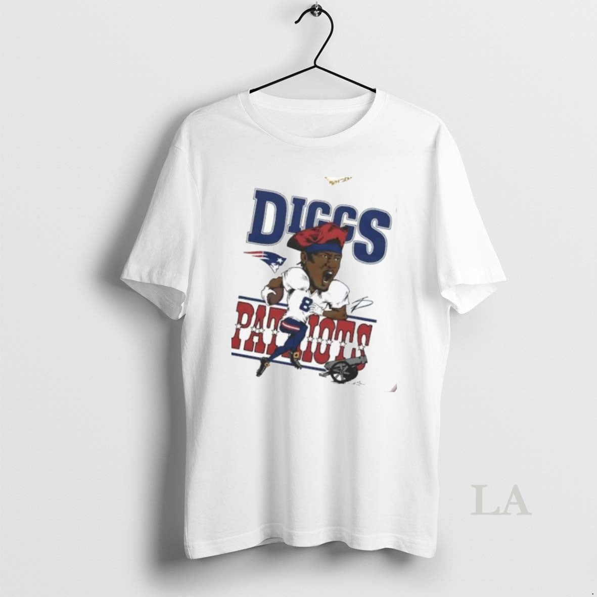 Original Stefon Diggs Superstar Shout Caricature - Adult & Kids T-Shirts, Sweatshirts & Hoodies apparel design preview 1