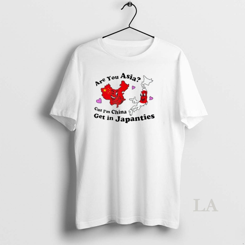 Original Steve Are You Asia Cuz Im China Get In - Adult & Kids T-Shirts, Sweatshirts & Hoodies apparel design preview 1