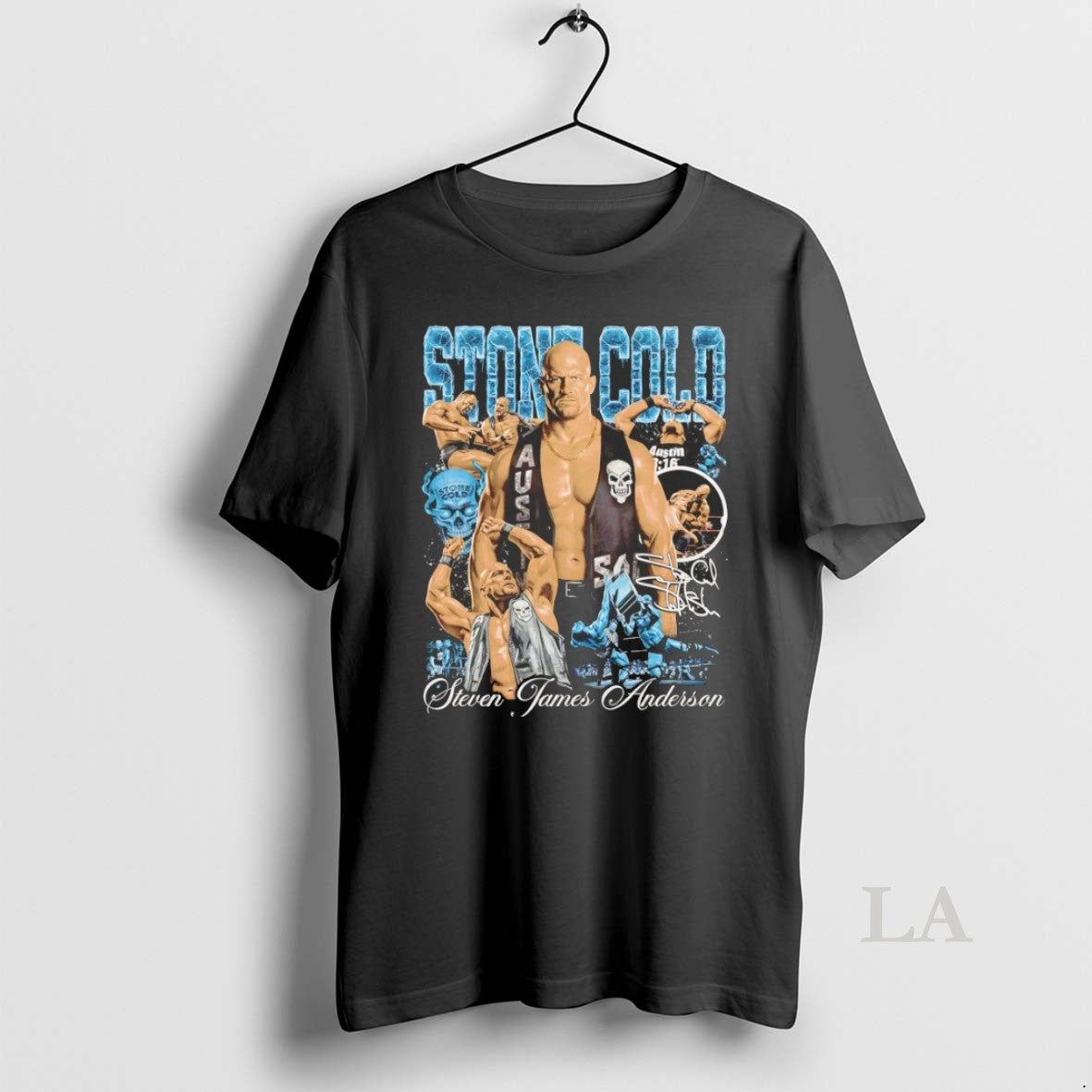 Original Stone Cold Steve James Anderson - Adult & Kids T-Shirts, Sweatshirts & Hoodies apparel design preview 1