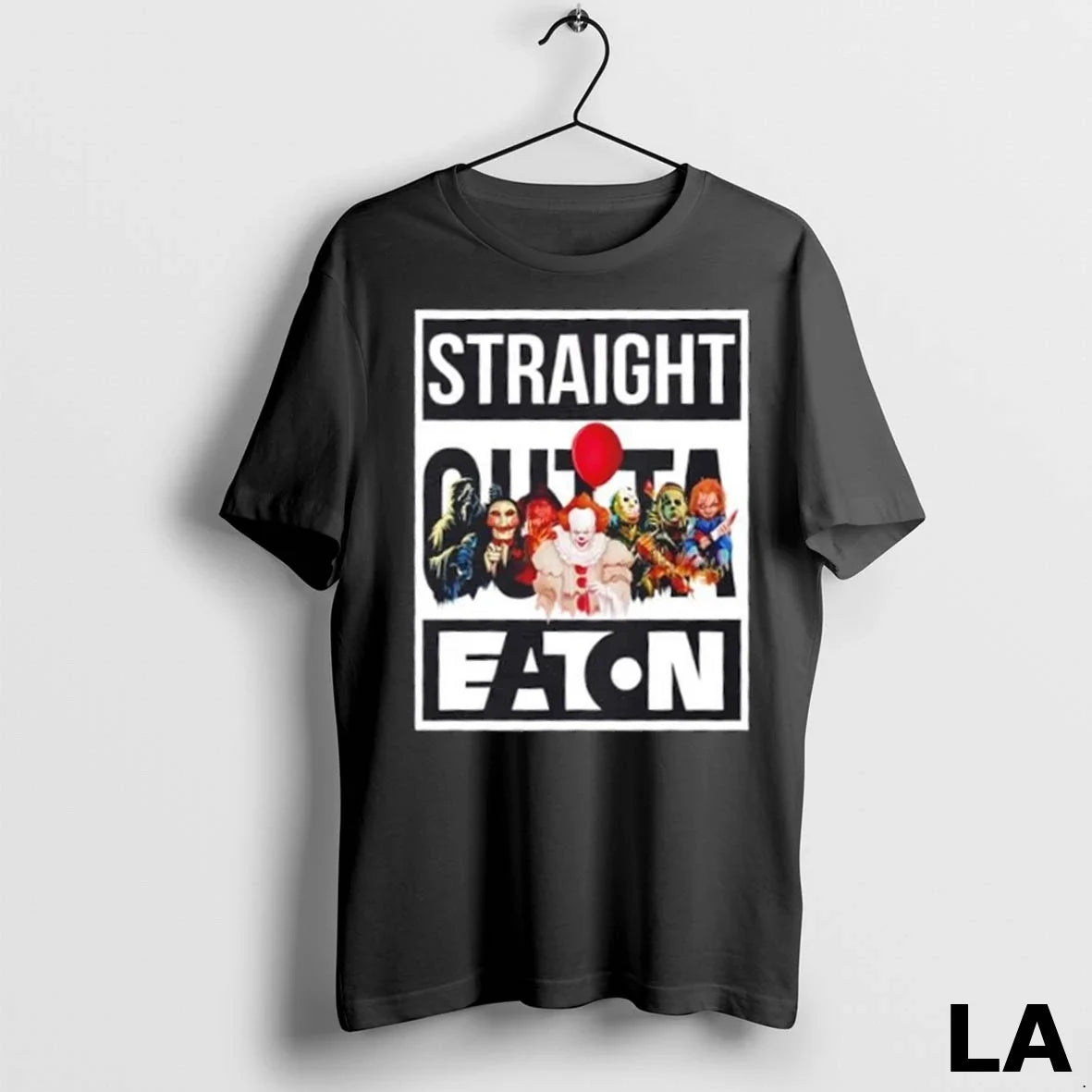 Original Straight Outta Horror Movies Halloween X - Adult & Kids T-Shirts, Sweatshirts & Hoodies apparel design preview 1