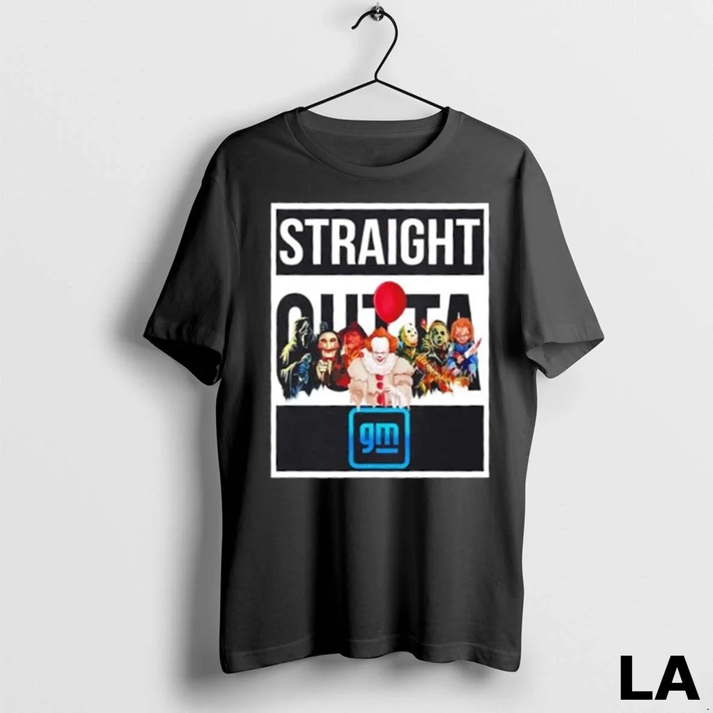 Original Straight Outta Horror Movies Halloween X - Adult & Kids T-Shirts, Sweatshirts & Hoodies apparel design preview 1