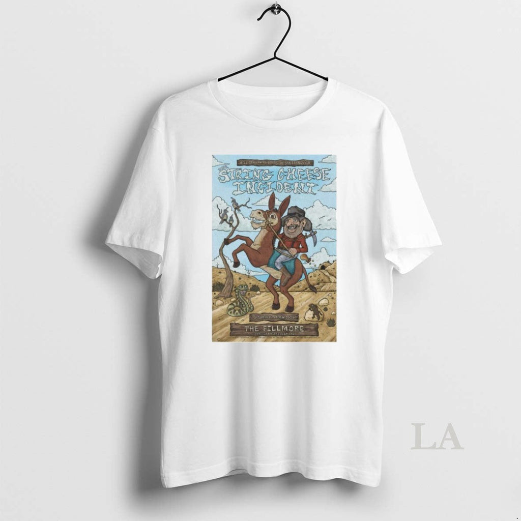 Original String Cheese The Fillmore San Francisco - Adult & Kids T-Shirts, Sweatshirts & Hoodies apparel design preview 1
