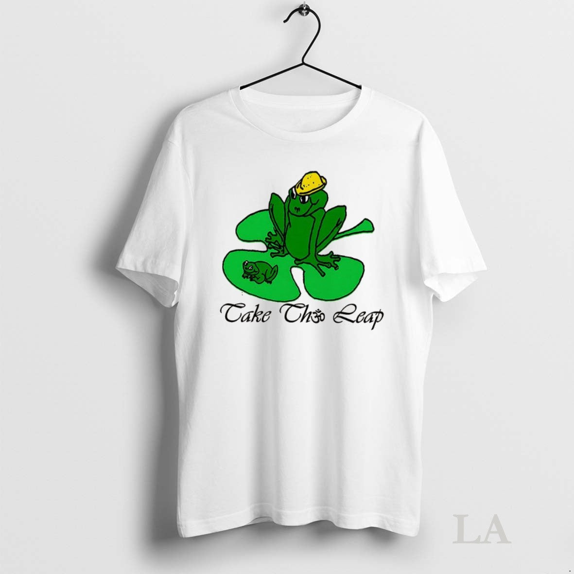 Original Success Of A Frog Take The Leap - Adult & Kids T-Shirts, Sweatshirts & Hoodies apparel design preview 1