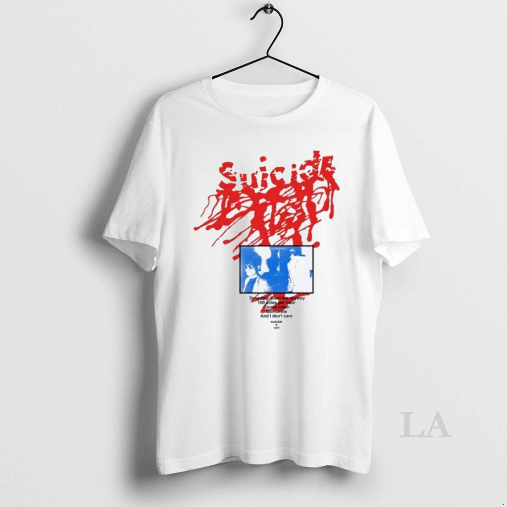 Original Suicide Speeding Down The Skyway 100 Miles - Adult & Kids T-Shirts, Sweatshirts & Hoodies apparel design preview 1