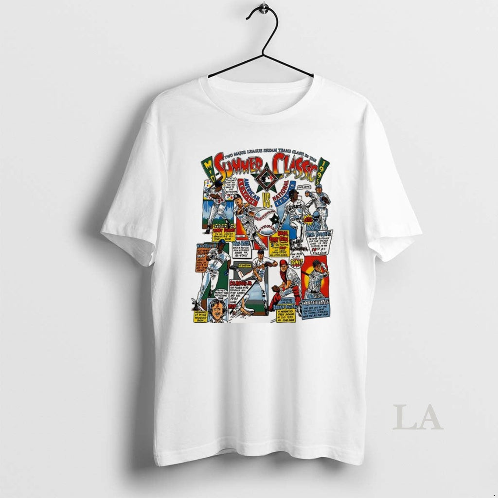 Original Summer Classic Two Major League Dream Teams - Adult & Kids T-Shirts, Sweatshirts & Hoodies apparel design preview 1