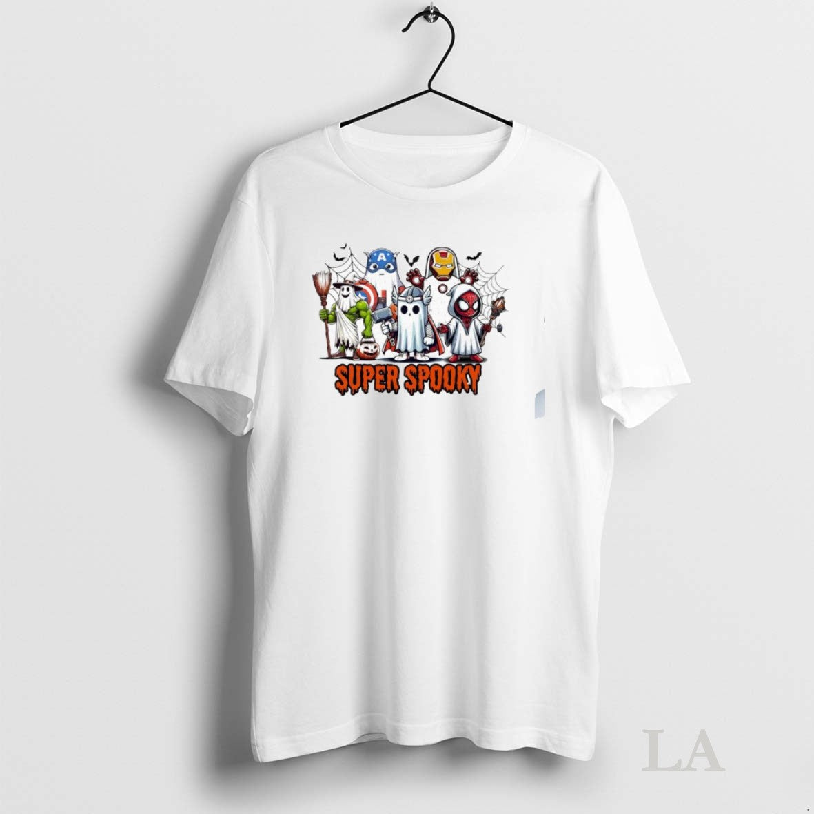 Original Super Halloween Spooky Season Cartoon Retro - Adult & Kids T-Shirts, Sweatshirts & Hoodies apparel design preview 1