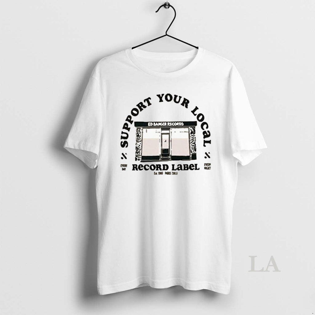Original Support Your Local Record Label - Adult & Kids T-Shirts, Sweatshirts & Hoodies apparel design preview 1