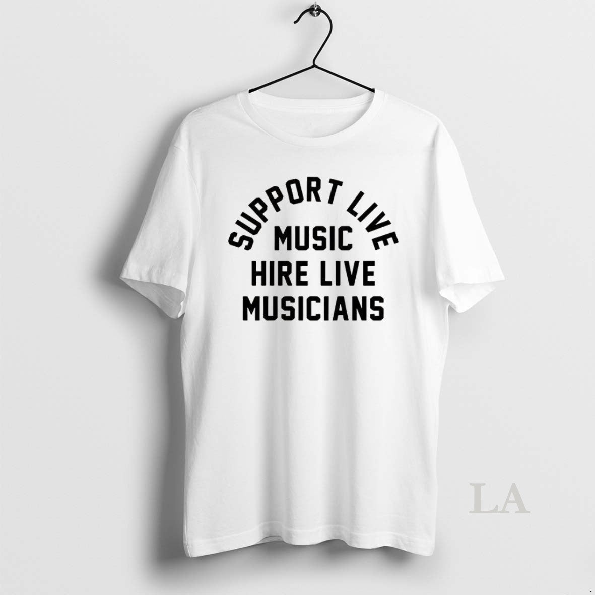 Original Support Live Music Hire Musicians - Adult & Kids T-Shirts, Sweatshirts & Hoodies apparel design preview 1