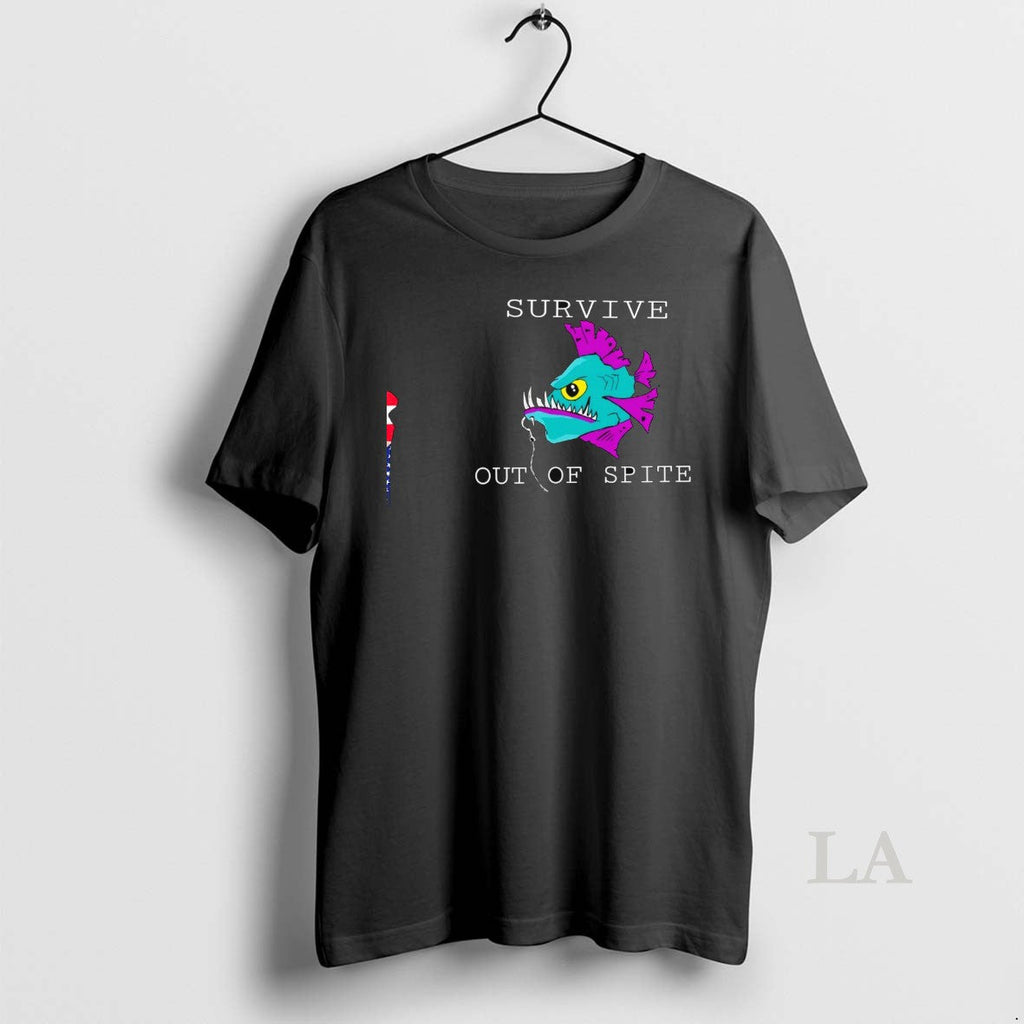 Original Survive Out Of Spite Fish - Adult & Kids T-Shirts, Sweatshirts & Hoodies apparel design preview 1