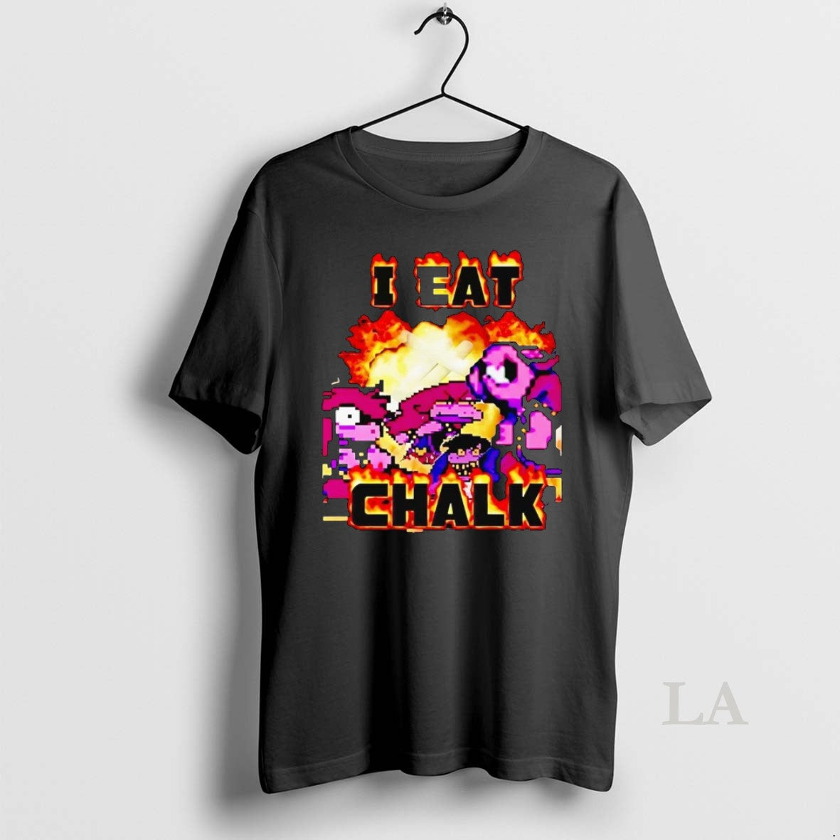 Original Susie Deltarune I Eat Chalk - Adult & Kids T-Shirts, Sweatshirts & Hoodies apparel design preview 1