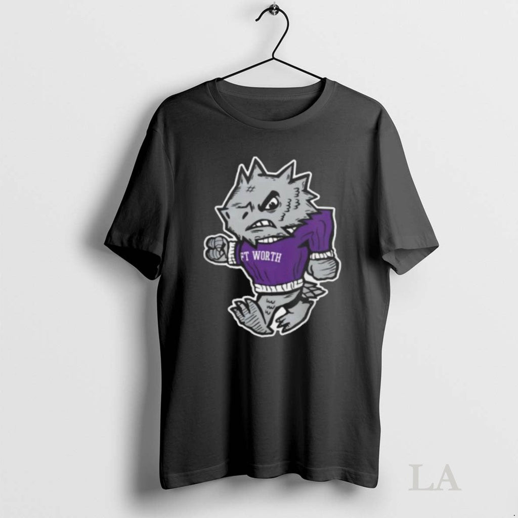 Original Tcu Horned Frogs Fort Worth Mascot - Adult & Kids T-Shirts, Sweatshirts & Hoodies apparel design preview 1