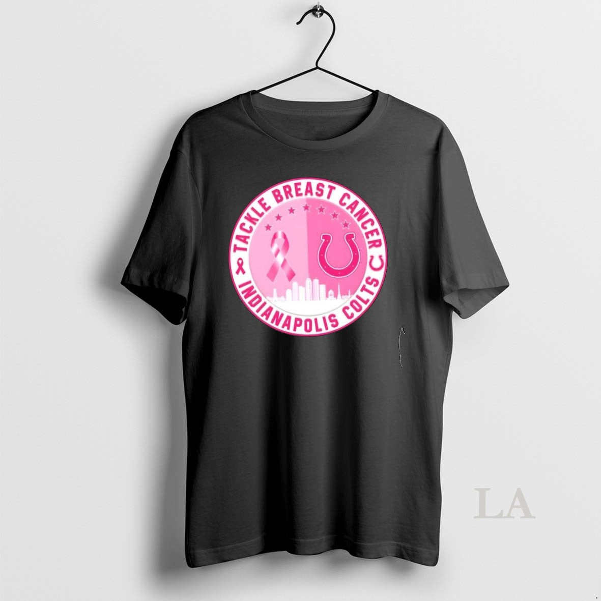 Original Tackle Breast Cancer Indianapolis Colts - Adult & Kids T-Shirts, Sweatshirts & Hoodies apparel design preview 1