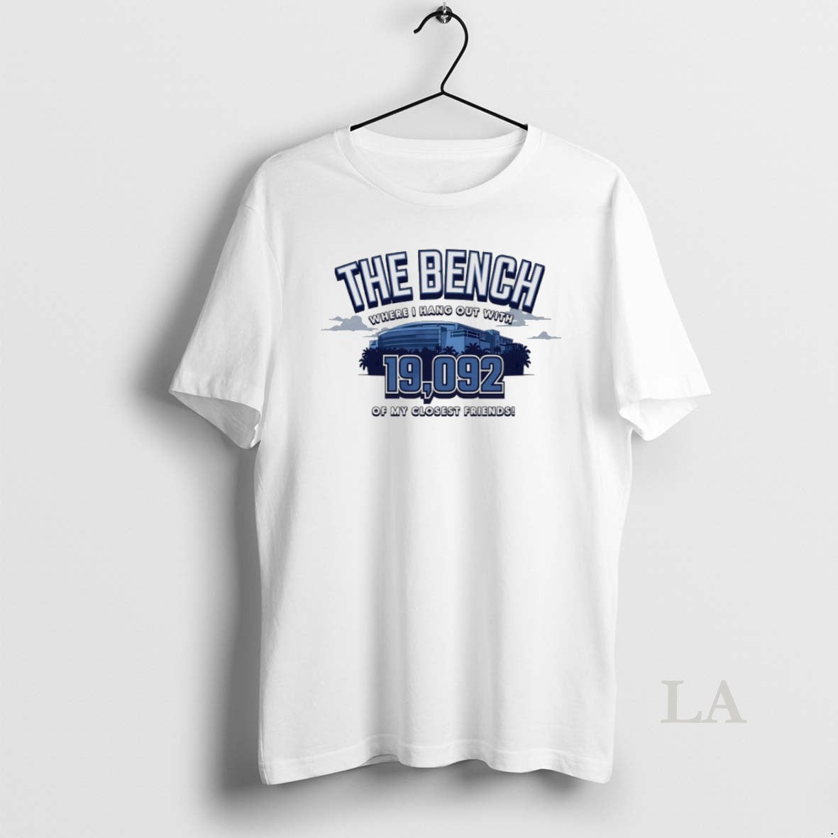 Original Tampa Bay Lightning The Bench Where I Hang - Adult & Kids T-Shirts, Sweatshirts & Hoodies apparel design preview 1