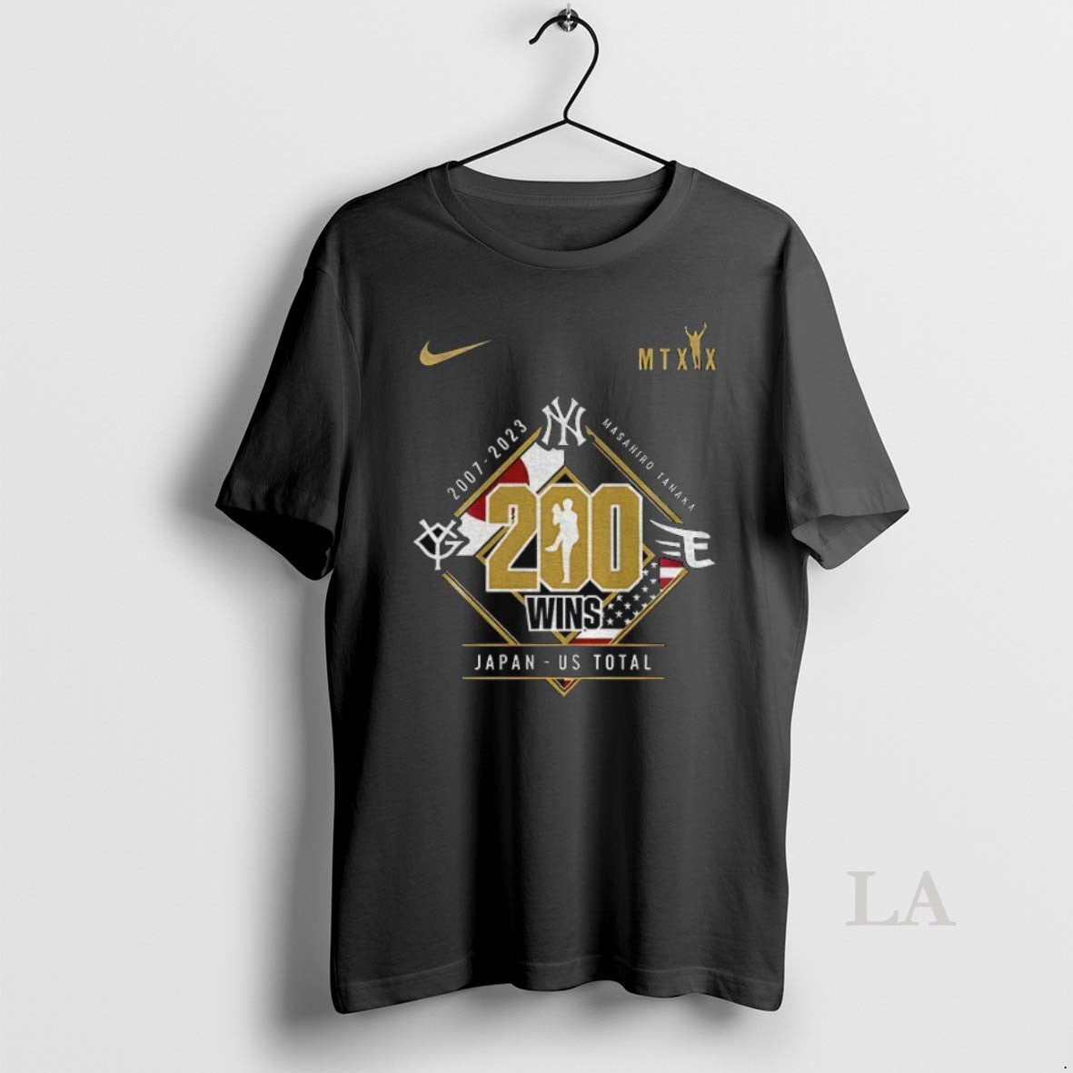 Original Tanaka Masahiro New York Yankees Baseball - Adult & Kids T-Shirts, Sweatshirts & Hoodies apparel design preview 1