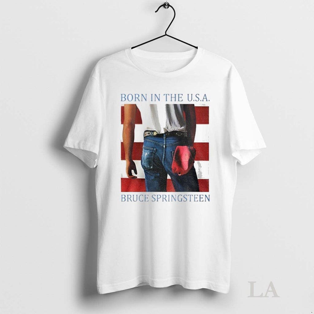 Original Taylor Bruce Springsteen Born In The Usa - Adult & Kids T-Shirts, Sweatshirts & Hoodies apparel design preview 1
