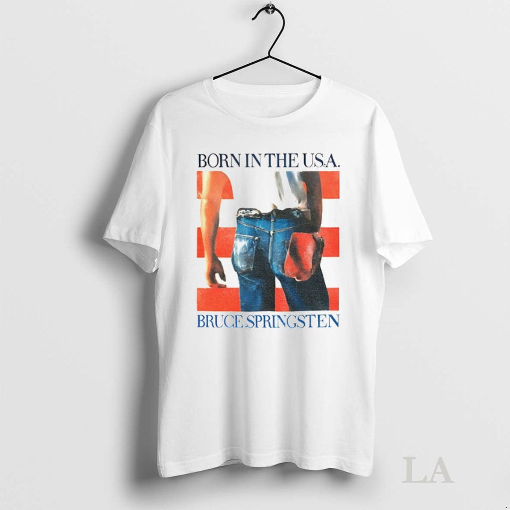Original Taylor Wearing Bruce Springsteen Born In The - Adult & Kids T-Shirts, Sweatshirts & Hoodies apparel design preview 1