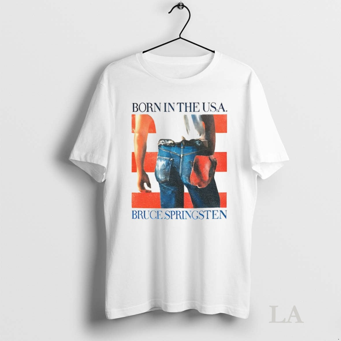 Original Taylor Wearing Bruce Springsteen Born In The - Adult & Kids T-Shirts, Sweatshirts & Hoodies apparel design preview 1