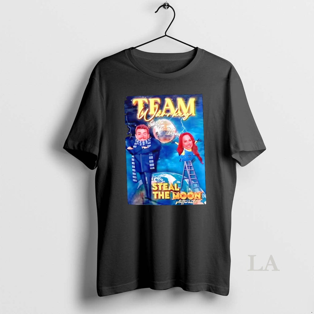 Original Team Warrkey Steal The Glitterball - Adult & Kids T-Shirts, Sweatshirts & Hoodies apparel design preview 1