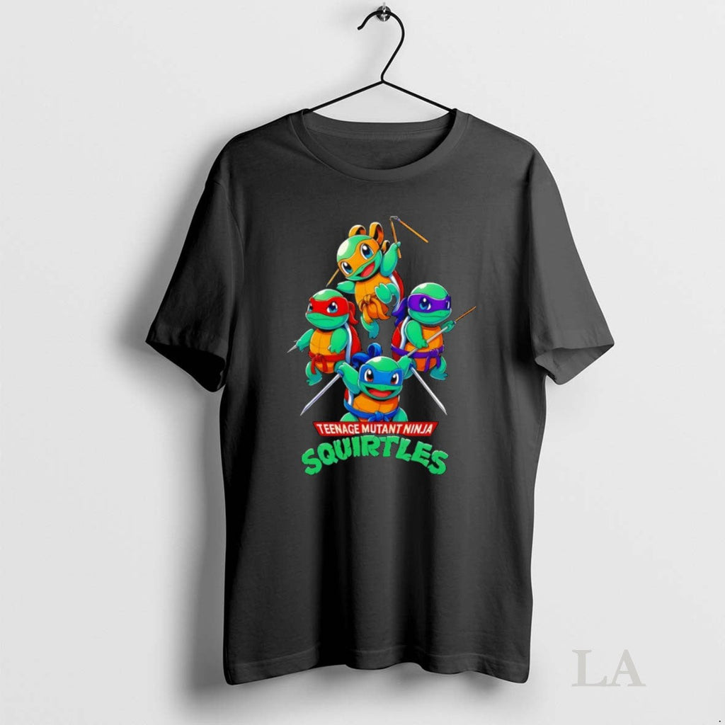 Original Teenage Mutant Ninja Squirtles Baby Turtle - Adult & Kids T-Shirts, Sweatshirts & Hoodies apparel design preview 1