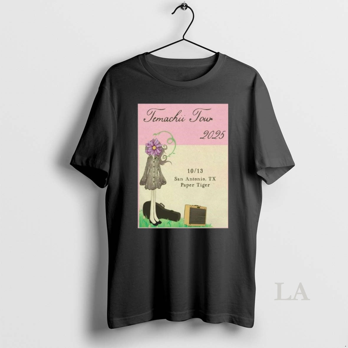 Original Temachii October 13 2025 San Antonio Tx Long - Adult & Kids T-Shirts, Sweatshirts & Hoodies apparel design preview 1