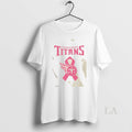 Original Tennessee Titans October Breast Cancer - Adult & Kids T-Shirts, Sweatshirts & Hoodies apparel design preview 1