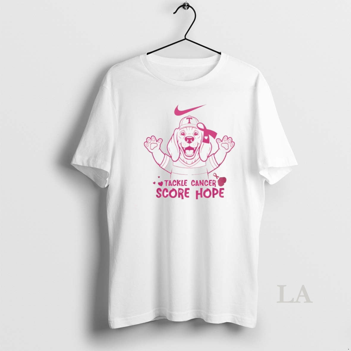 Original Tennessee Volunteers Breast Cancer Awareness - Adult & Kids T-Shirts, Sweatshirts & Hoodies apparel design preview 1