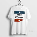 Original Texas 100 Percent Xy Male - Adult & Kids T-Shirts, Sweatshirts & Hoodies apparel design preview 1