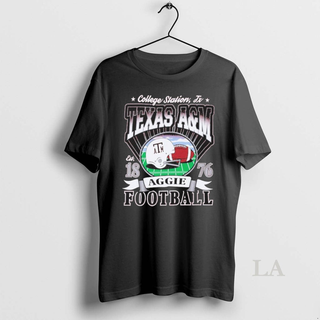 Original Texas Am Football Helmet Est 1876 - Adult & Kids T-Shirts, Sweatshirts & Hoodies apparel design preview 1