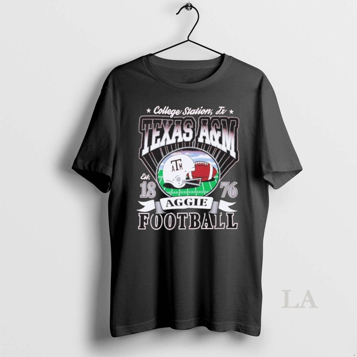 Original Texas Am Football Helmet Est 1876 - Adult & Kids T-Shirts, Sweatshirts & Hoodies apparel design preview 1