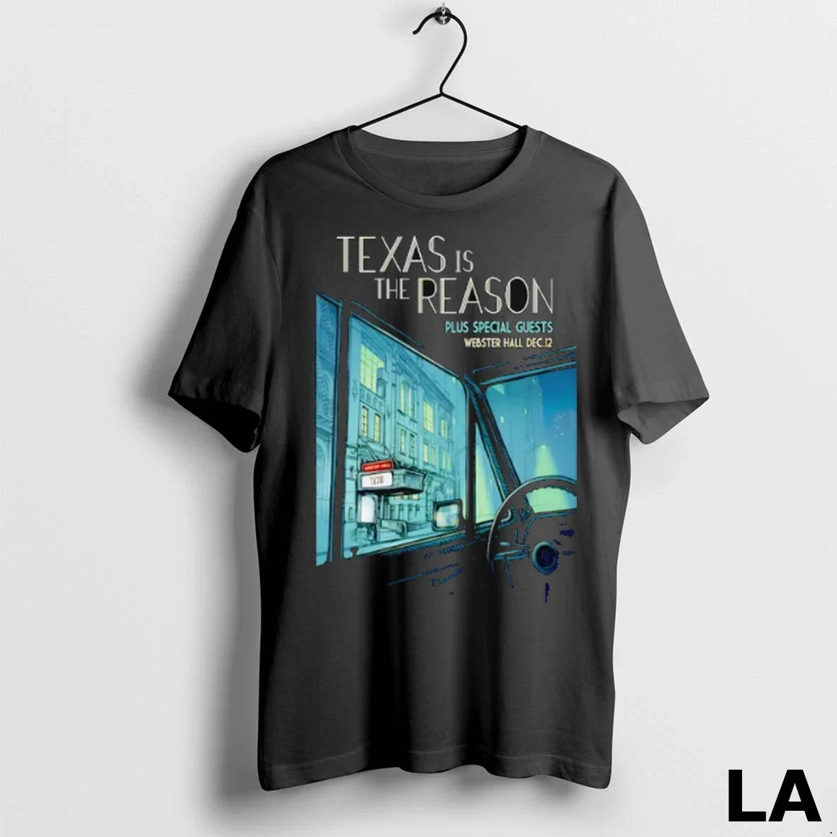 Original Texas Is The Reason At Webster Hall On Dec - Adult & Kids T-Shirts, Sweatshirts & Hoodies apparel design preview 1