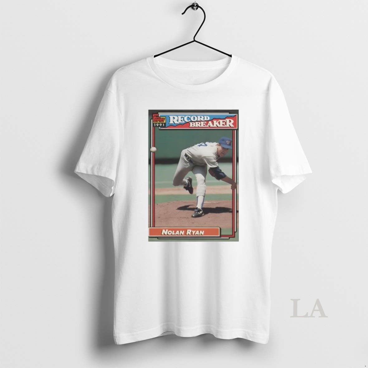 Original Texas Rangers Nolan Ryan Record Breaker - Adult & Kids T-Shirts, Sweatshirts & Hoodies apparel design preview 1