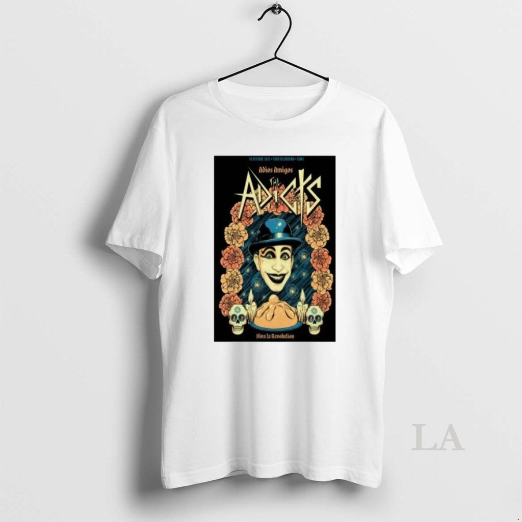 Original The Adicts Oct 10 2025 Carpa Velodromo Cdmx - Adult & Kids T-Shirts, Sweatshirts & Hoodies apparel design preview 1