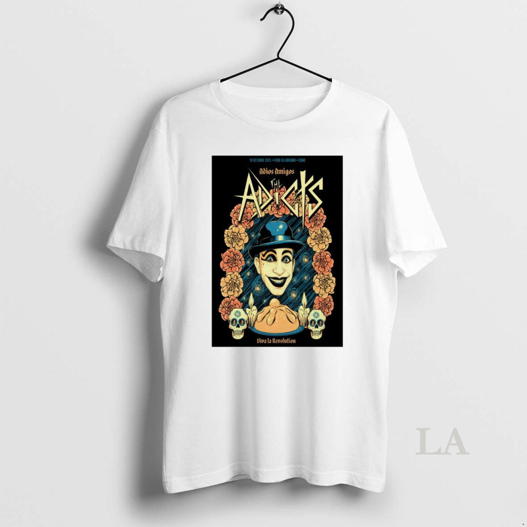 Original The Adicts October 10 2025 Foro Velodromo - Adult & Kids T-Shirts, Sweatshirts & Hoodies apparel design preview 1
