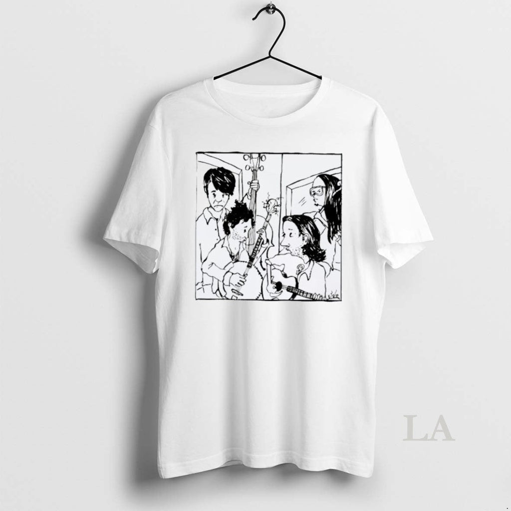 Original The Avett Brothers Seth Drawing - Adult & Kids T-Shirts, Sweatshirts & Hoodies apparel design preview 1