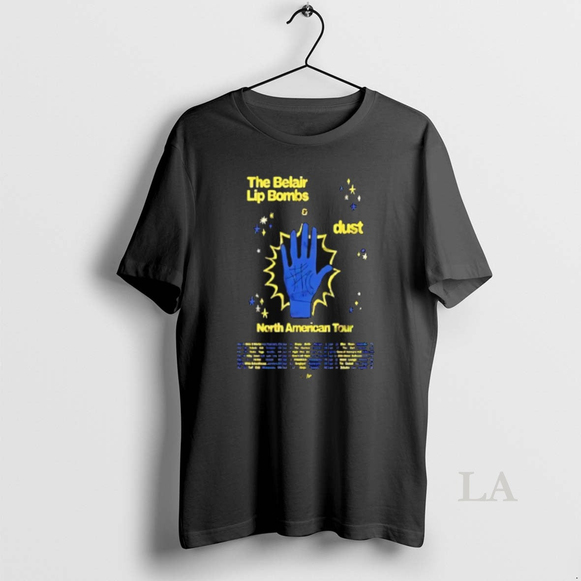 Original The Belair Lip Bombs North American Tour - Adult & Kids T-Shirts, Sweatshirts & Hoodies apparel design preview 1