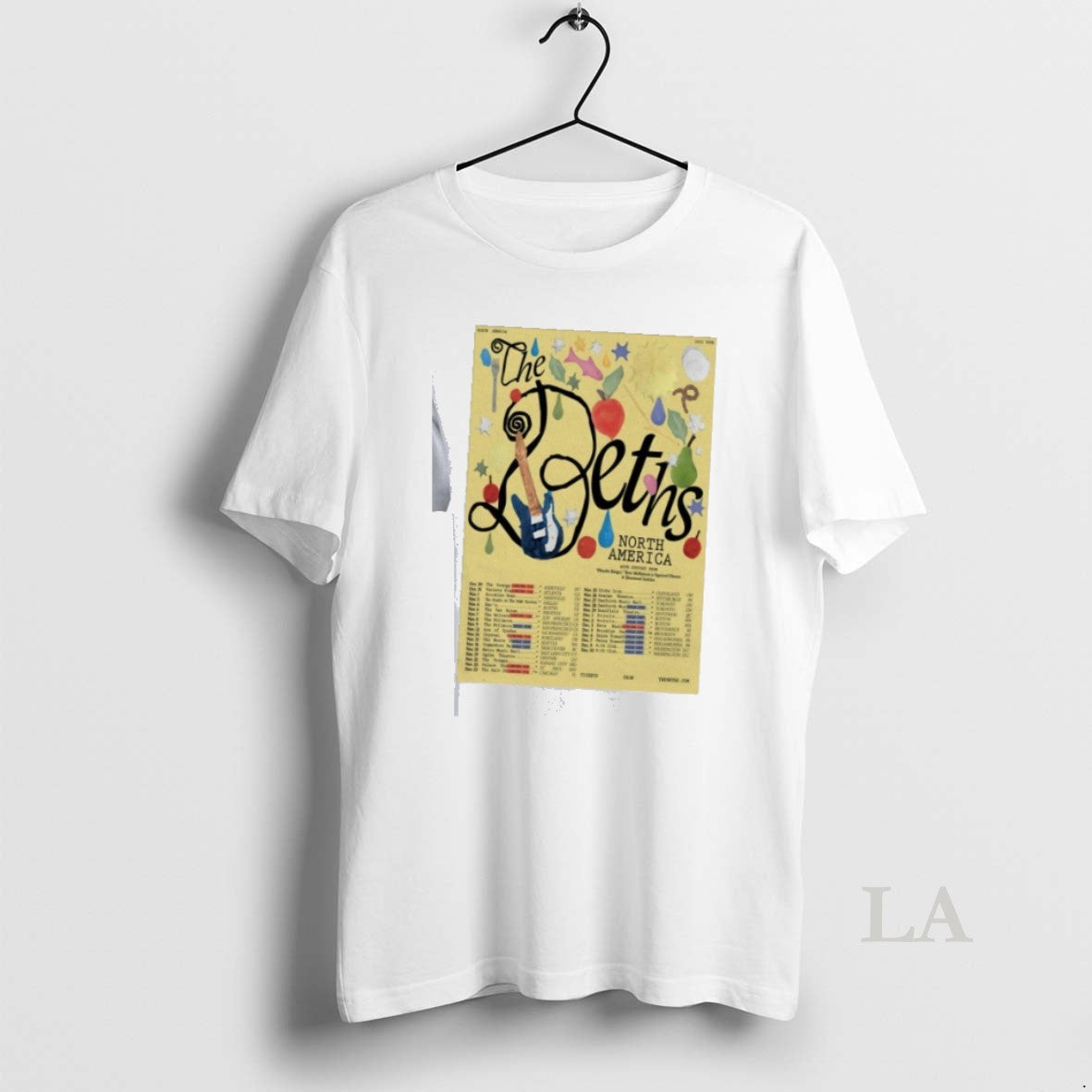 Original The Beths North America 2025 Tour - Adult & Kids T-Shirts, Sweatshirts & Hoodies apparel design preview 1