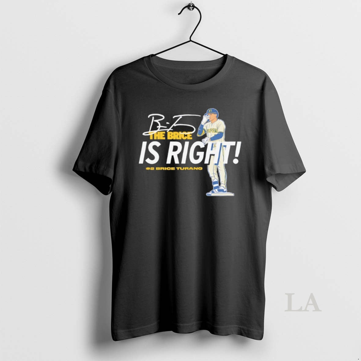 Original The Brice Is Right Turang Milwaukee Brewers - Adult & Kids T-Shirts, Sweatshirts & Hoodies apparel design preview 1