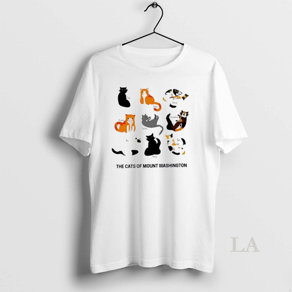 Original The Cats Of Mount Washington - Adult & Kids T-Shirts, Sweatshirts & Hoodies apparel design preview 1