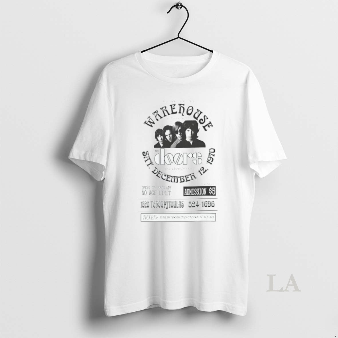 Original The Doors Warehouse Nola - Adult & Kids T-Shirts, Sweatshirts & Hoodies apparel design preview 1